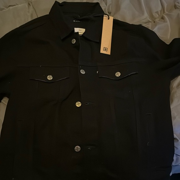 Black Ksubi Male Jean Jacket Men